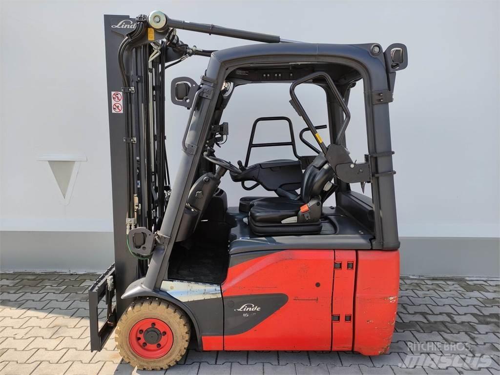 Linde E16-02/386 EVO バッテリーフォークリフト