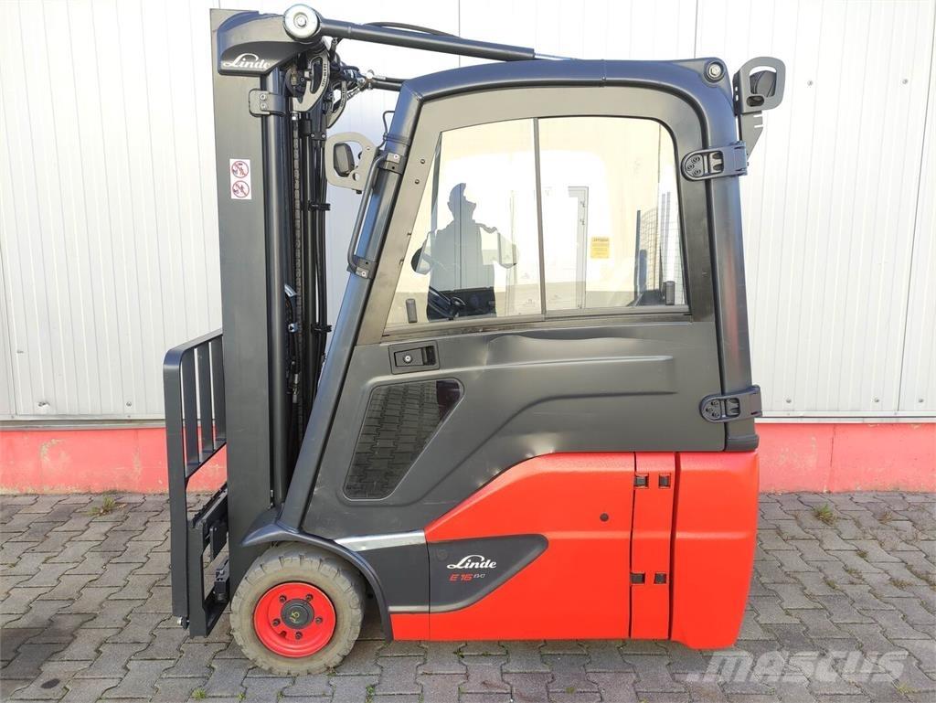Linde E16-02-386 EVO バッテリーフォークリフト