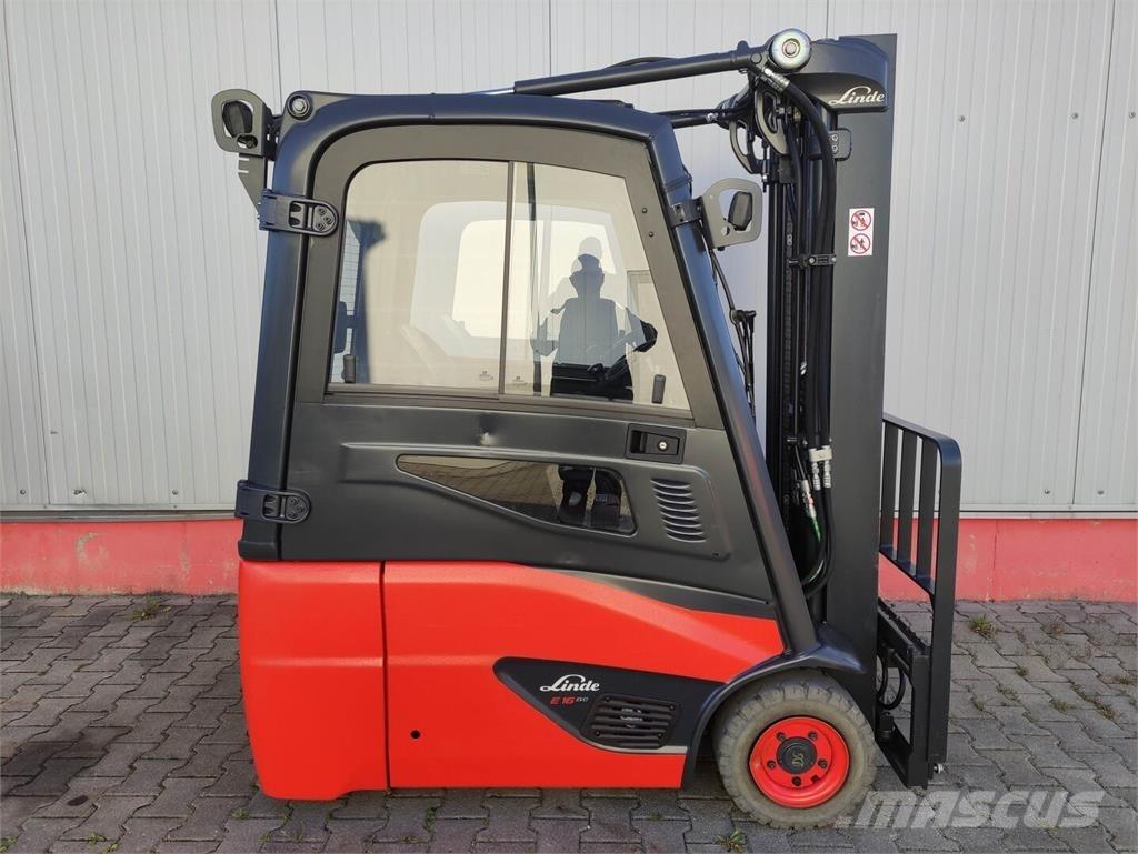 Linde E16-02-386 EVO バッテリーフォークリフト