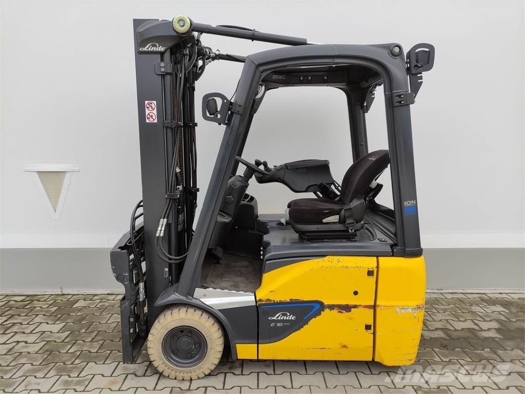 Linde E16-C-02-387 EVO バッテリーフォークリフト