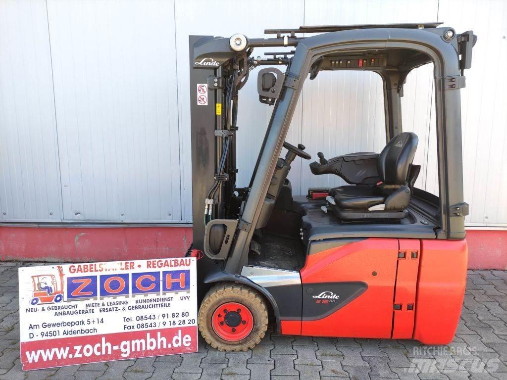 Linde E16C-02-386 EVO バッテリーフォークリフト