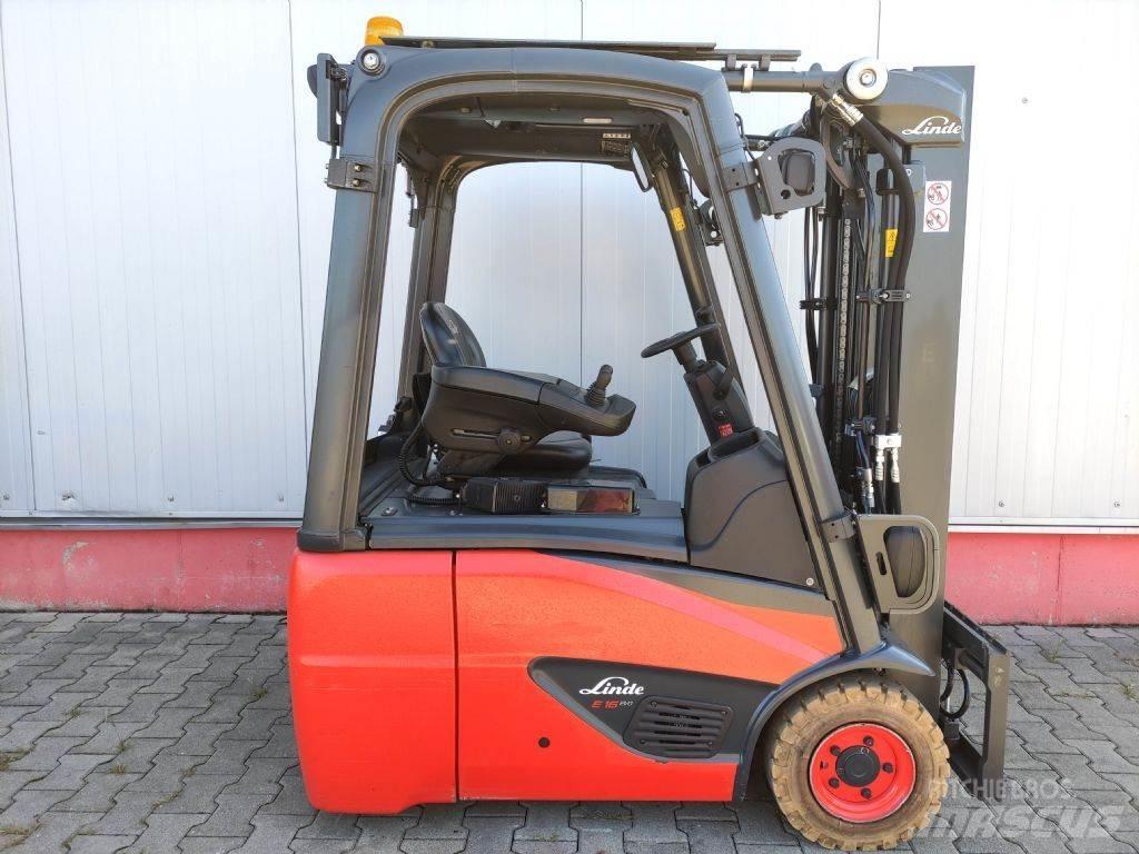 Linde E16C-02-386 EVO バッテリーフォークリフト