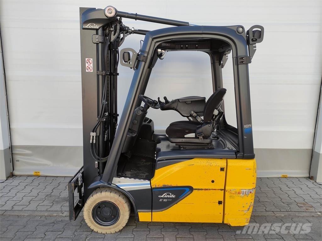 Linde E16C-02-386 EVO バッテリーフォークリフト