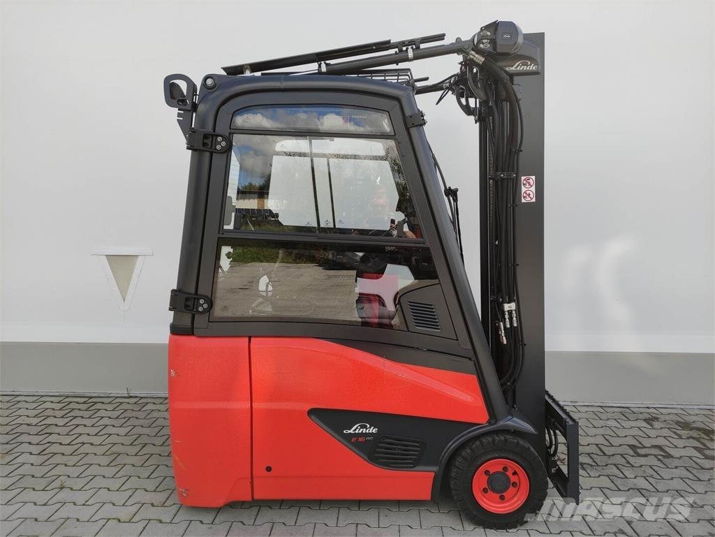 Linde E16H-02-386-EVO バッテリーフォークリフト