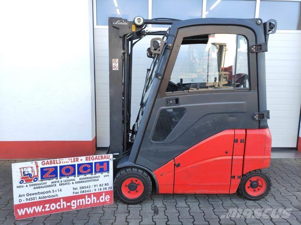 Linde E16PH-01-386 バッテリーフォークリフト