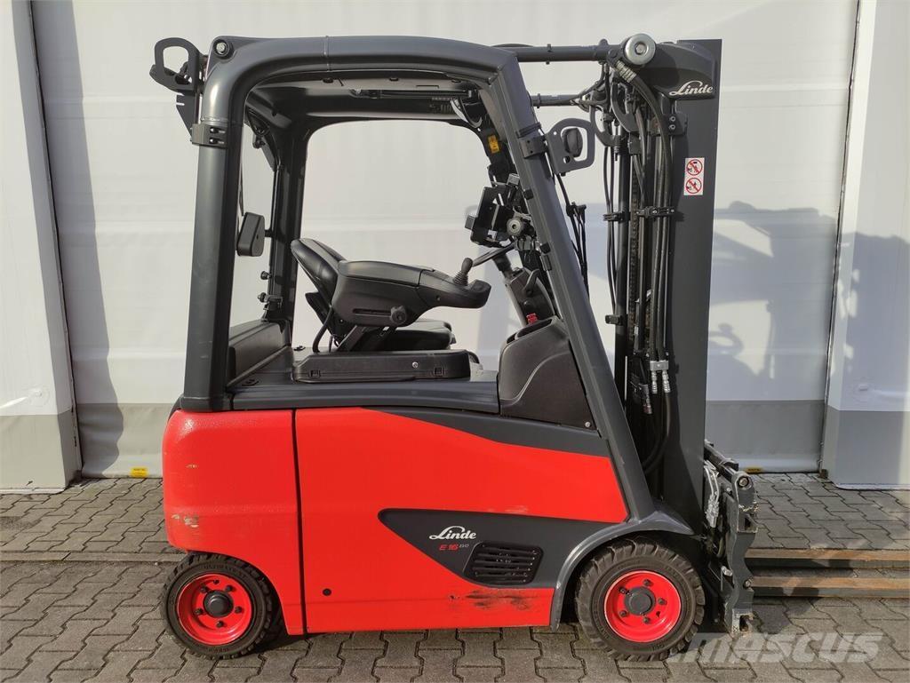 Linde E16PH-02-386 バッテリーフォークリフト