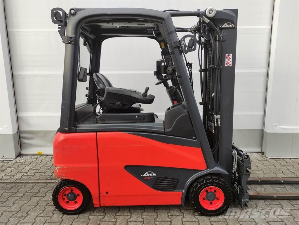 Linde E16PH-02-386 バッテリーフォークリフト