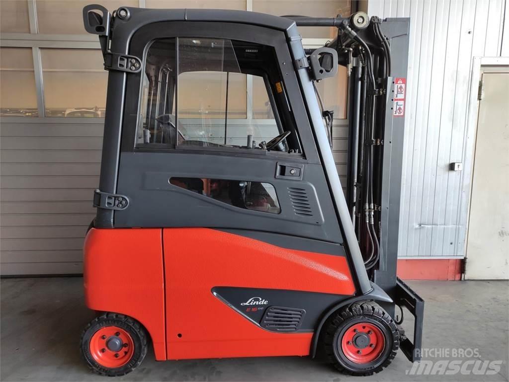 Linde E16PH-02-386 EVO バッテリーフォークリフト