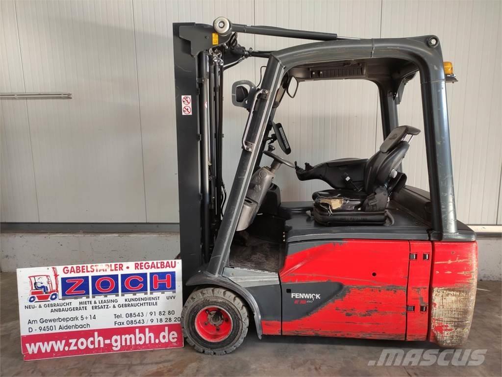 Linde E18L-02-386 バッテリーフォークリフト