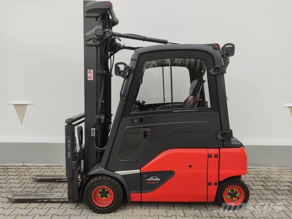 Linde E20PL-02-386 バッテリーフォークリフト