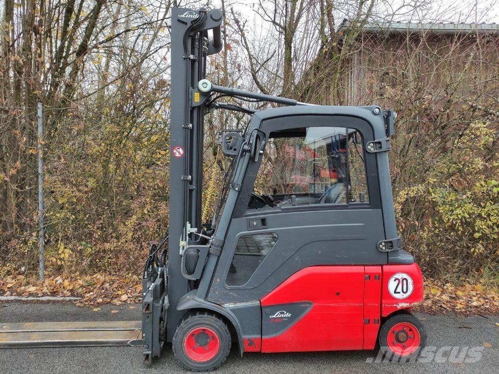 Linde E20PL-02-386 EVO バッテリーフォークリフト
