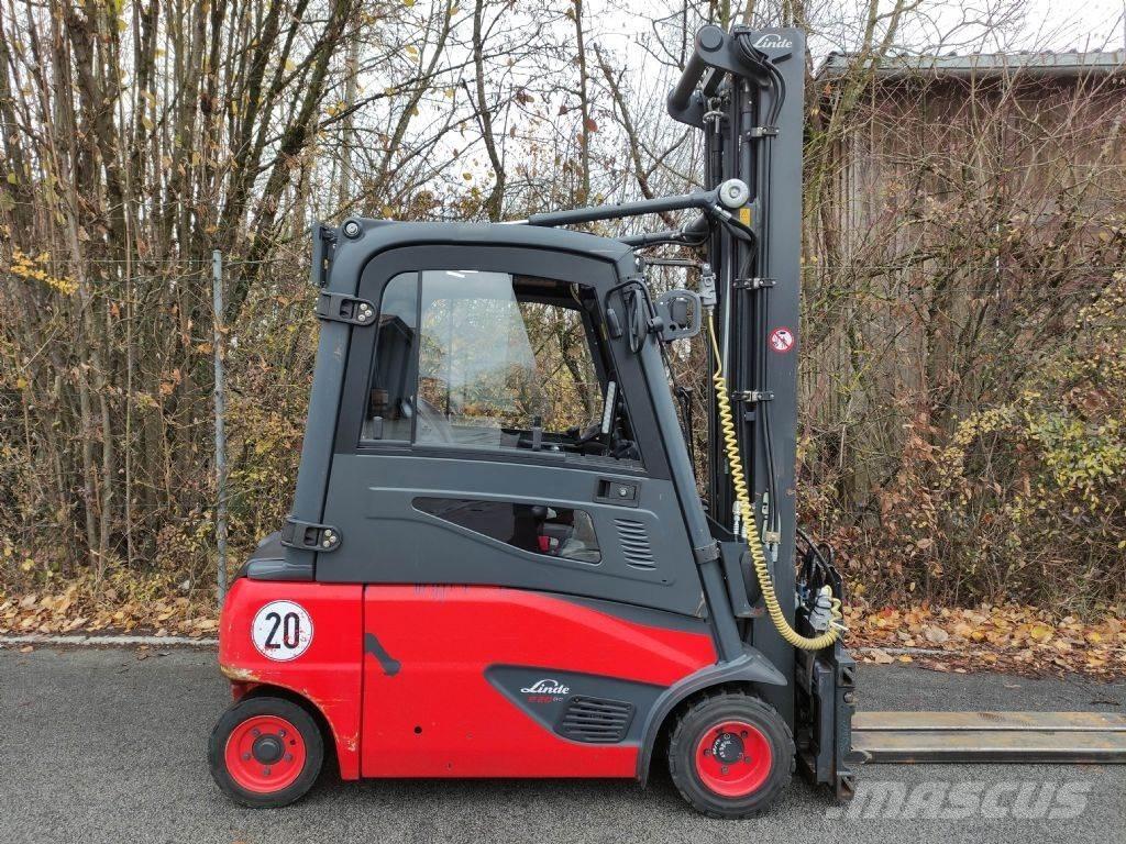 Linde E20PL-02-386 EVO バッテリーフォークリフト