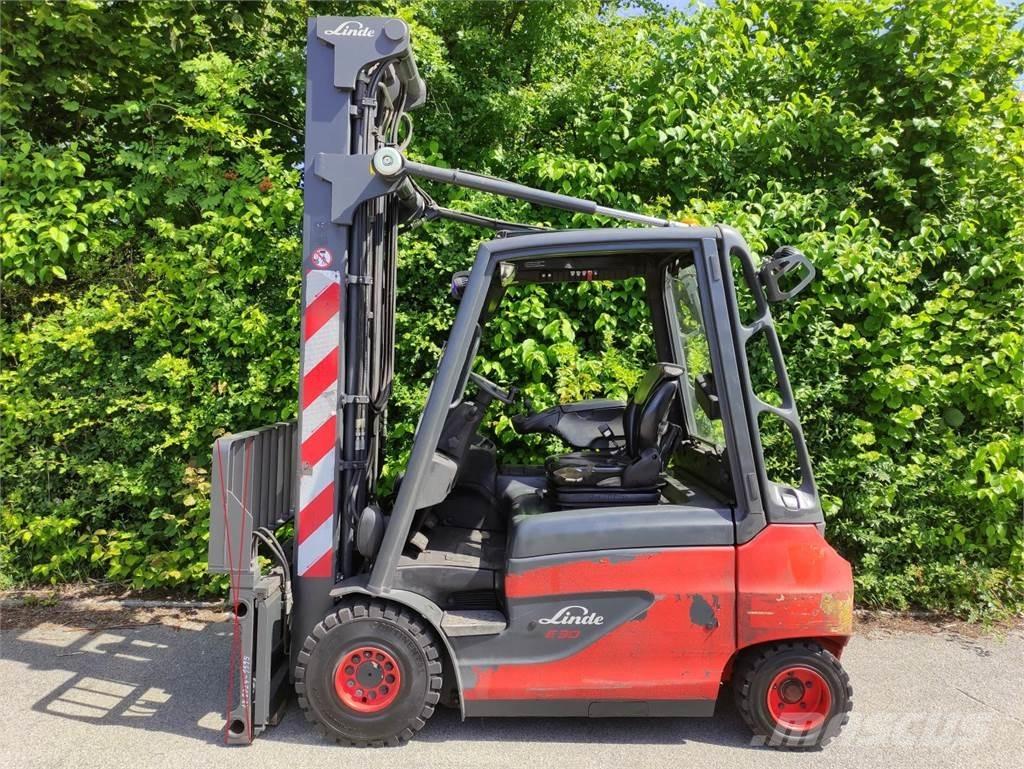 Linde E30-01-387 バッテリーフォークリフト