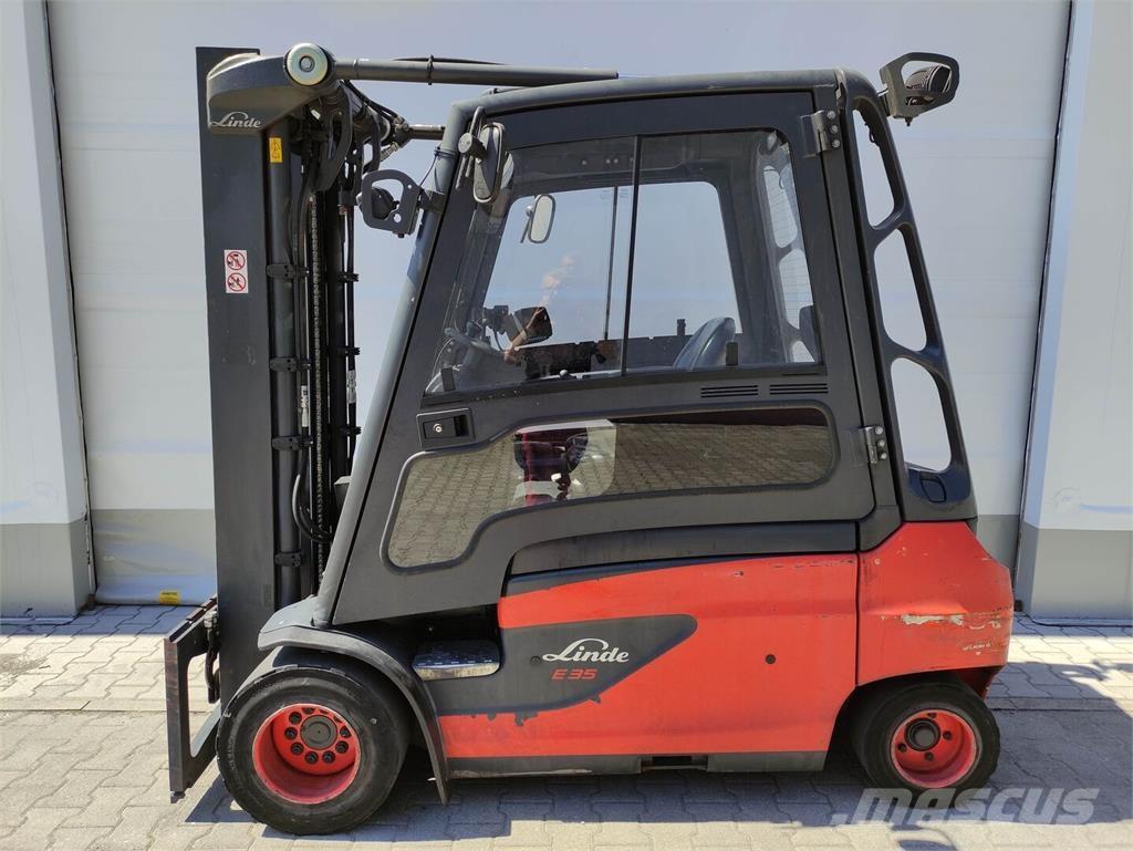 Linde E35L-01-387 バッテリーフォークリフト