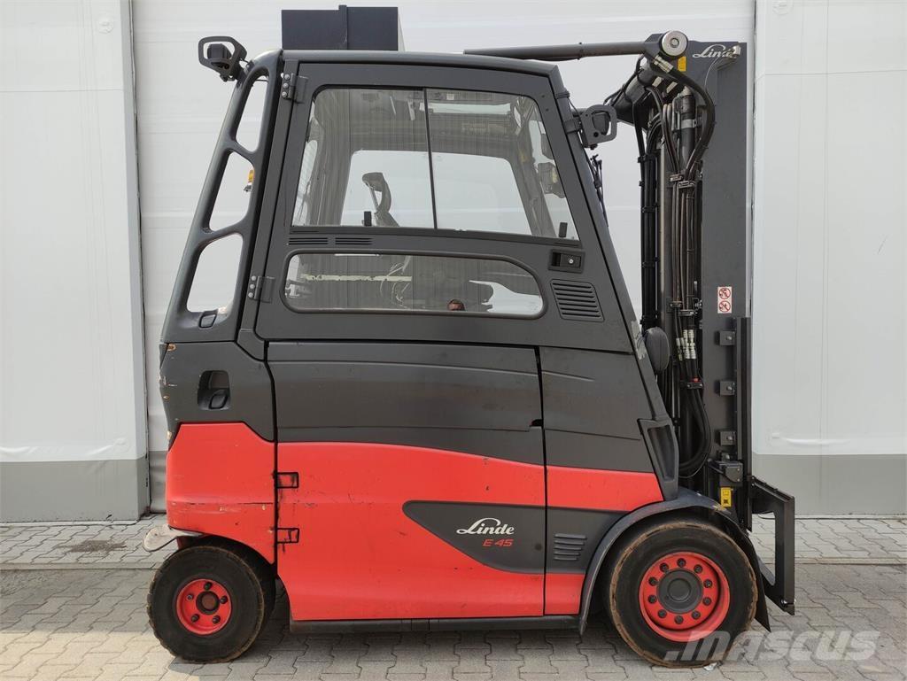 Linde E45HL-01-/600-388 バッテリーフォークリフト