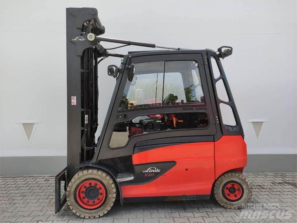 Linde E50HL-01/600-388 バッテリーフォークリフト