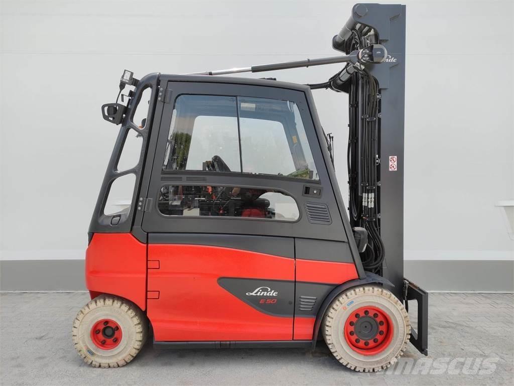 Linde E50HL-388 バッテリーフォークリフト