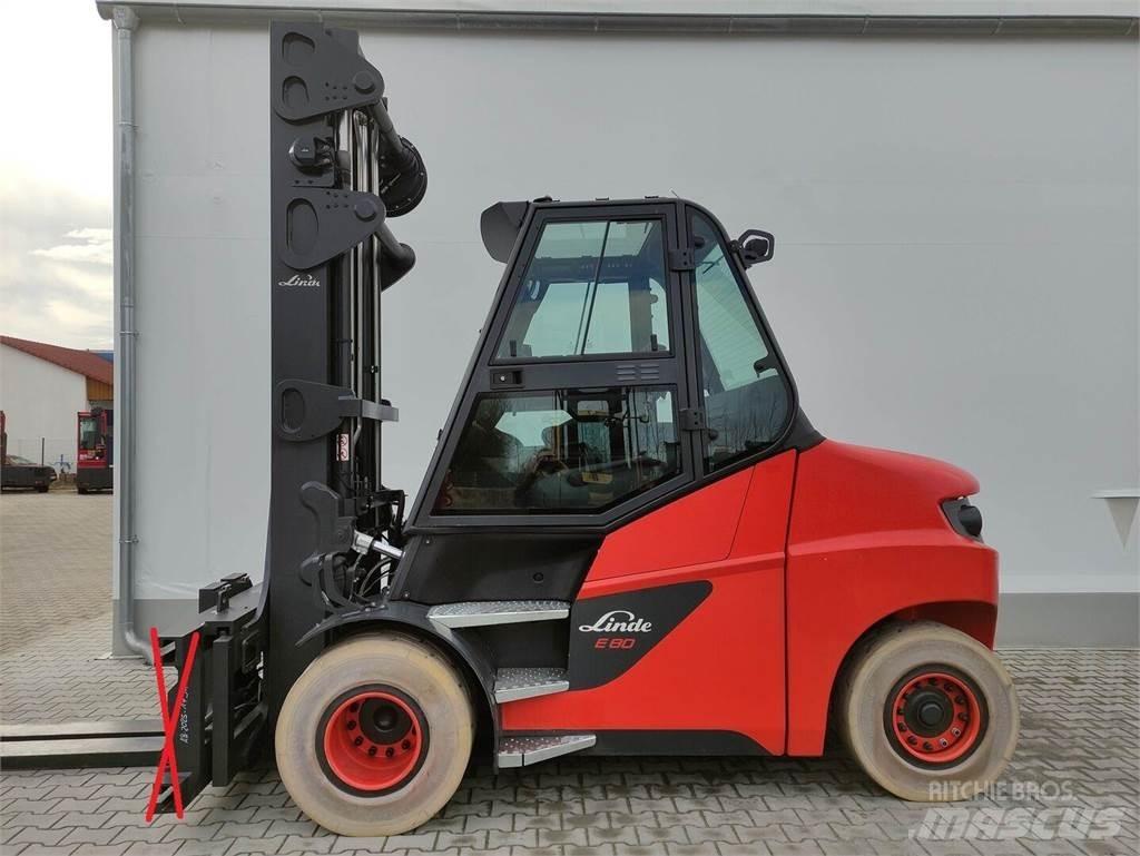 Linde E80-01/900 バッテリーフォークリフト
