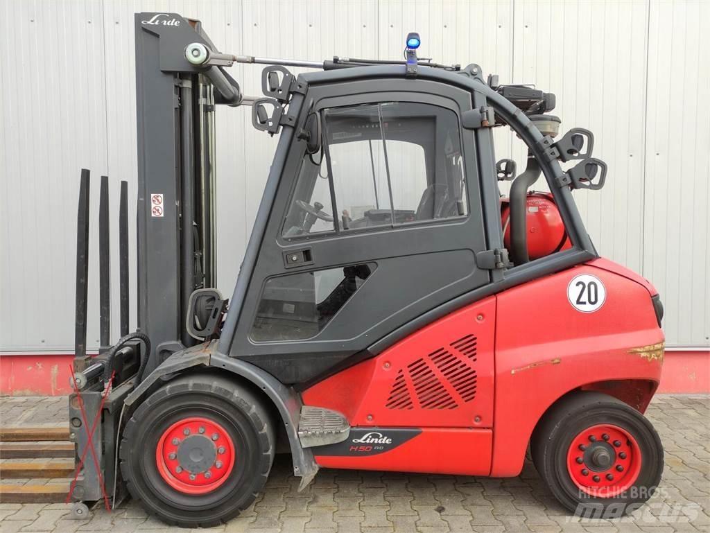 Linde H50T-02-394 EVO LPGフォークリフト