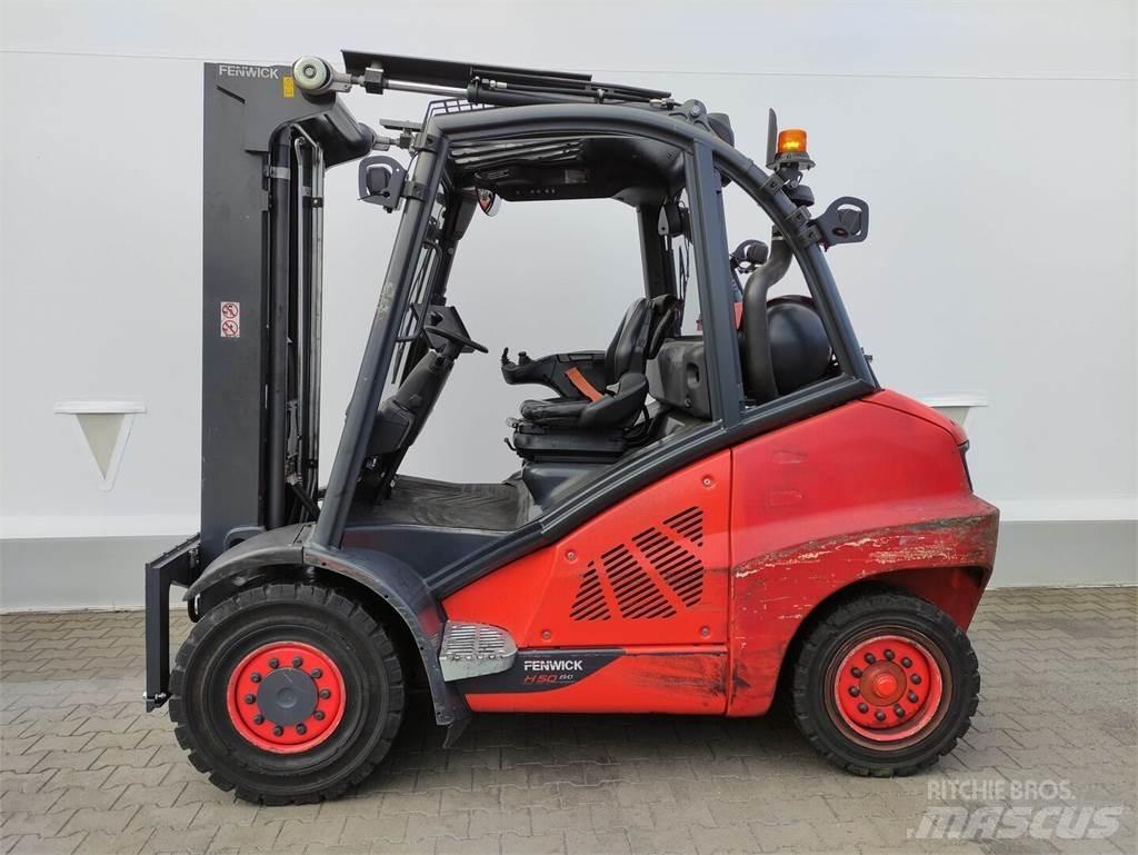 Linde H50T-02-600-394 EVO LPGフォークリフト
