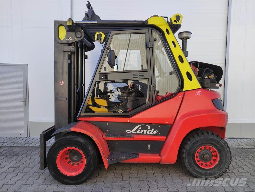 Linde H80T-02-396 LPGフォークリフト