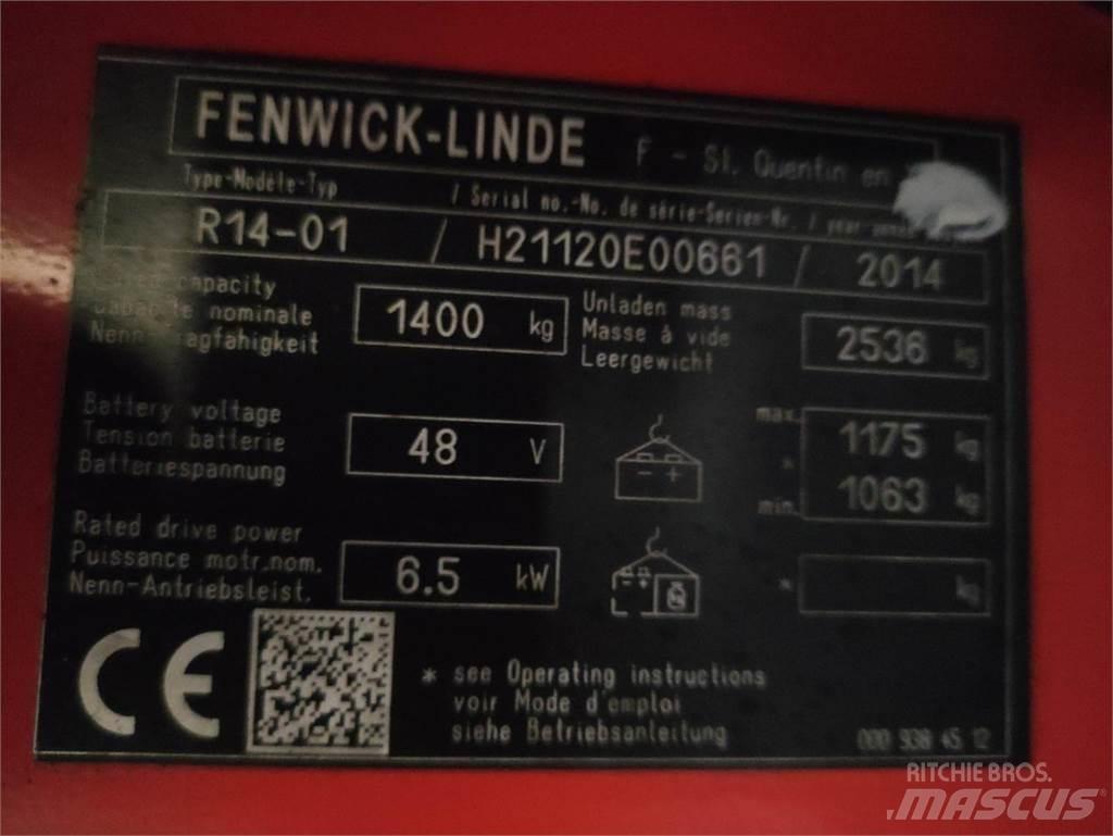 Linde R14-01-1120 リーチフォークリフト