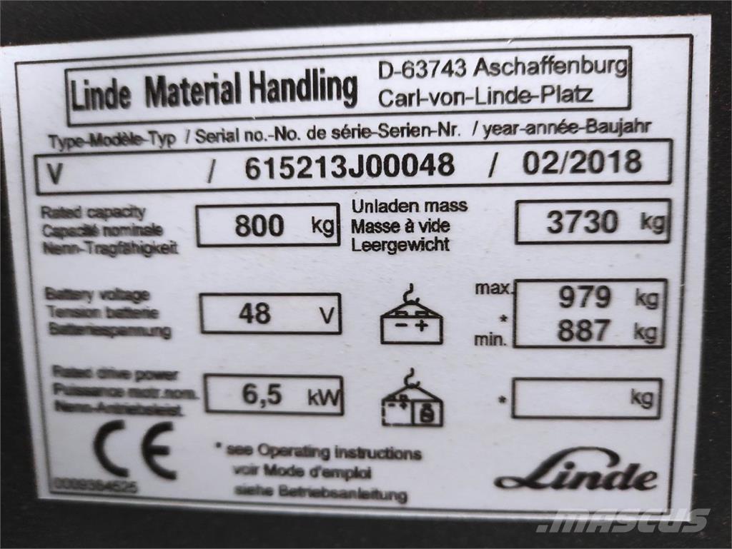 Linde V Modular 高型オーダーピッカー