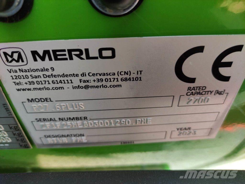 Merlo P27.6 Plus - 40km/h テレスコーピックハンドラー