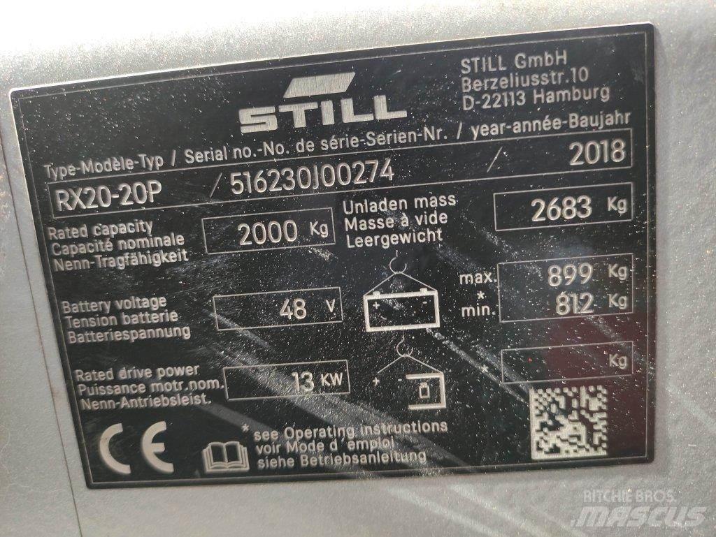 Still RX20-20P バッテリーフォークリフト