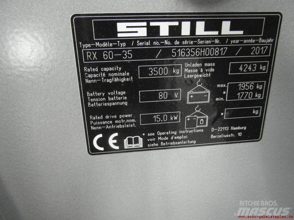 Still RX60-35 バッテリーフォークリフト