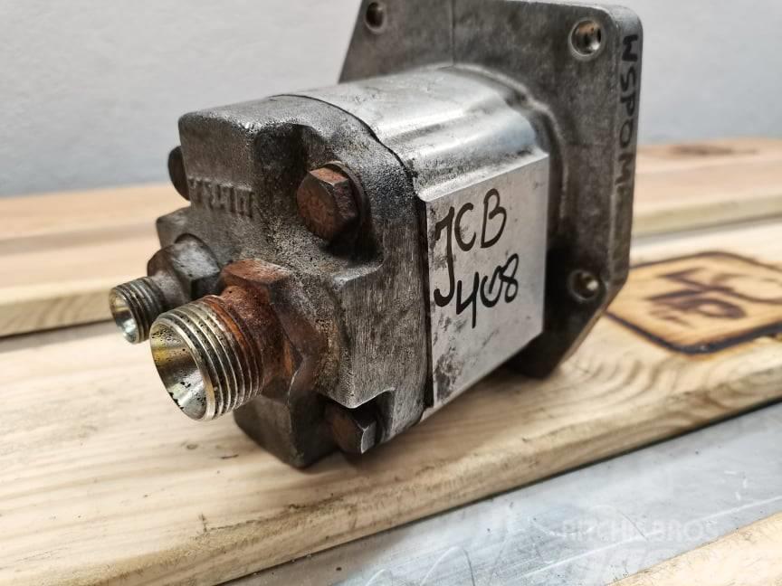 JCB 408 ZX {Ultra} hydraulic pump トランスミッション