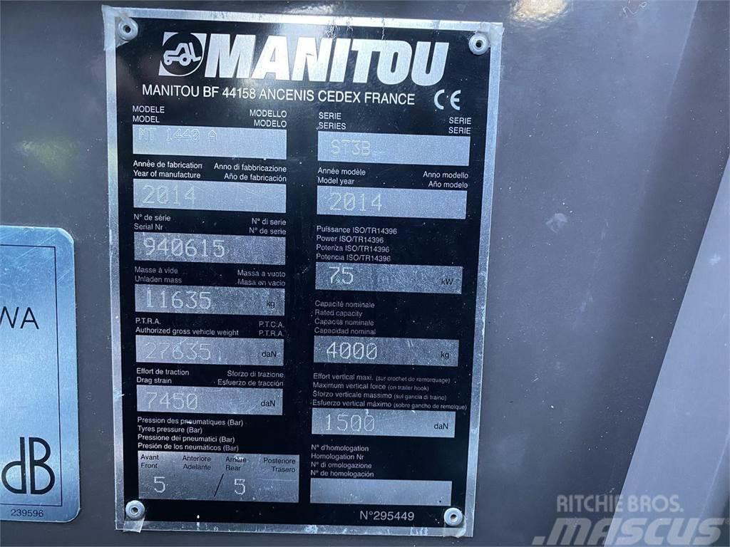 Manitou MT1440A テレスコーピックハンドラー