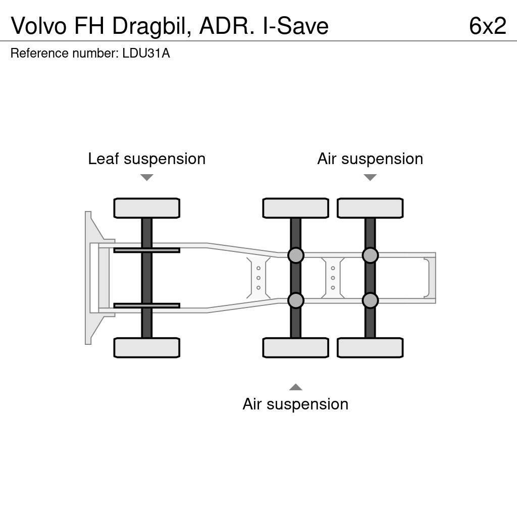 Volvo FH Dragbil, ADR. I-Save 中古トラクターヘッド | トレーラーヘッド