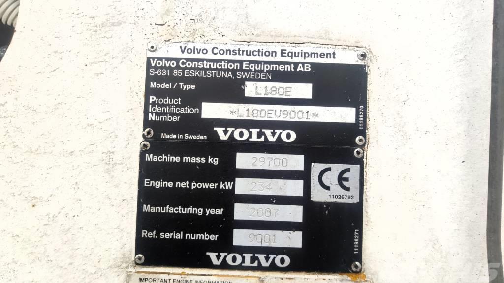 Volvo L 180 E ホイールローダー・タイヤショベル