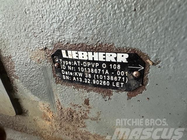 Liebherr DPVP O 108 POMPA HYDRAULICZNA LIEBHERR R 906 油圧機