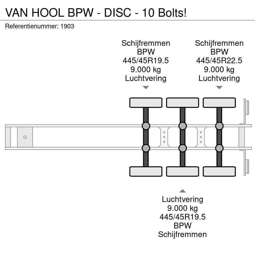 Van Hool BPW - DISC - 10 Bolts! カーテンサイダー