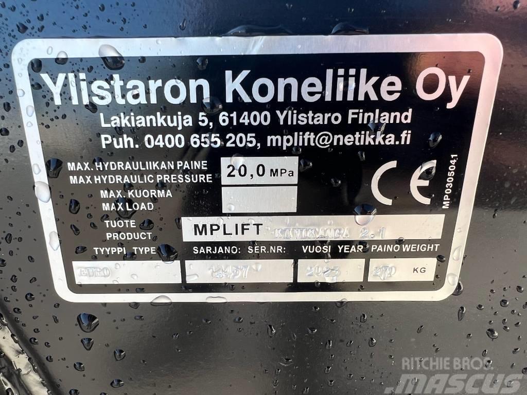 Mp-lift KIVITALIKKO 2,1M フロントローダーアクセサリー・アタッチメント