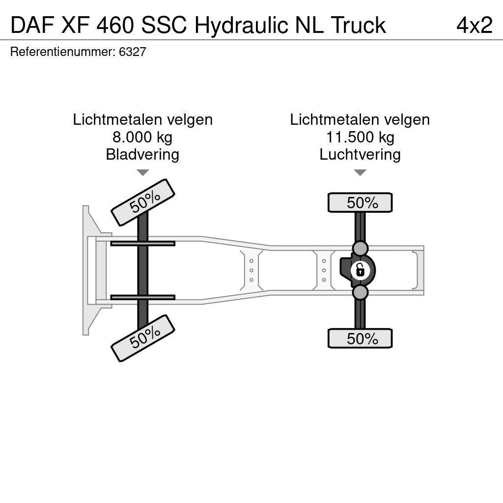 DAF XF 460 SSC Hydraulic NL Truck 中古トラクターヘッド | トレーラーヘッド