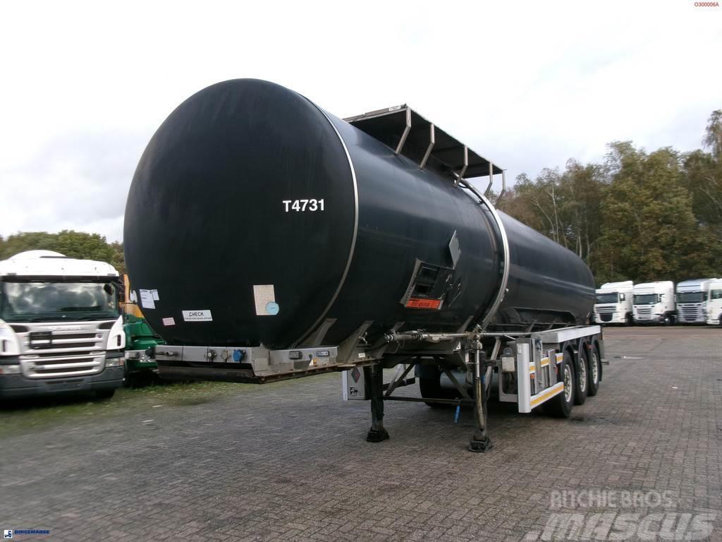 Crossland Bitumen tank inox 33 m3 / 1 comp + ADR L4BN セミトレーラータンカー