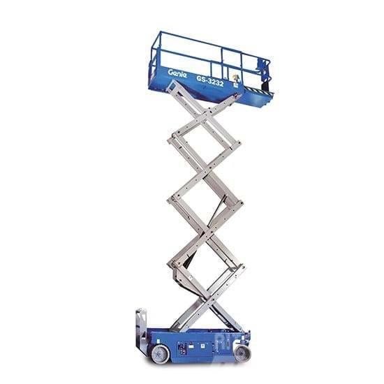 Genie GS 3232 E-Drive, new, 12m height with 81cm width シザースリフト