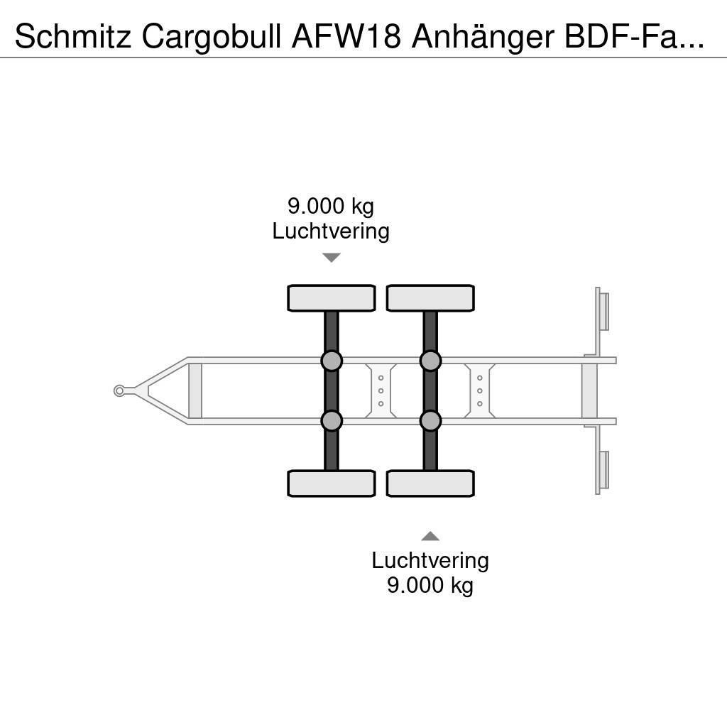 Schmitz Cargobull AFW18 Anhänger BDF-Fahrgestell コンテナトレーラー