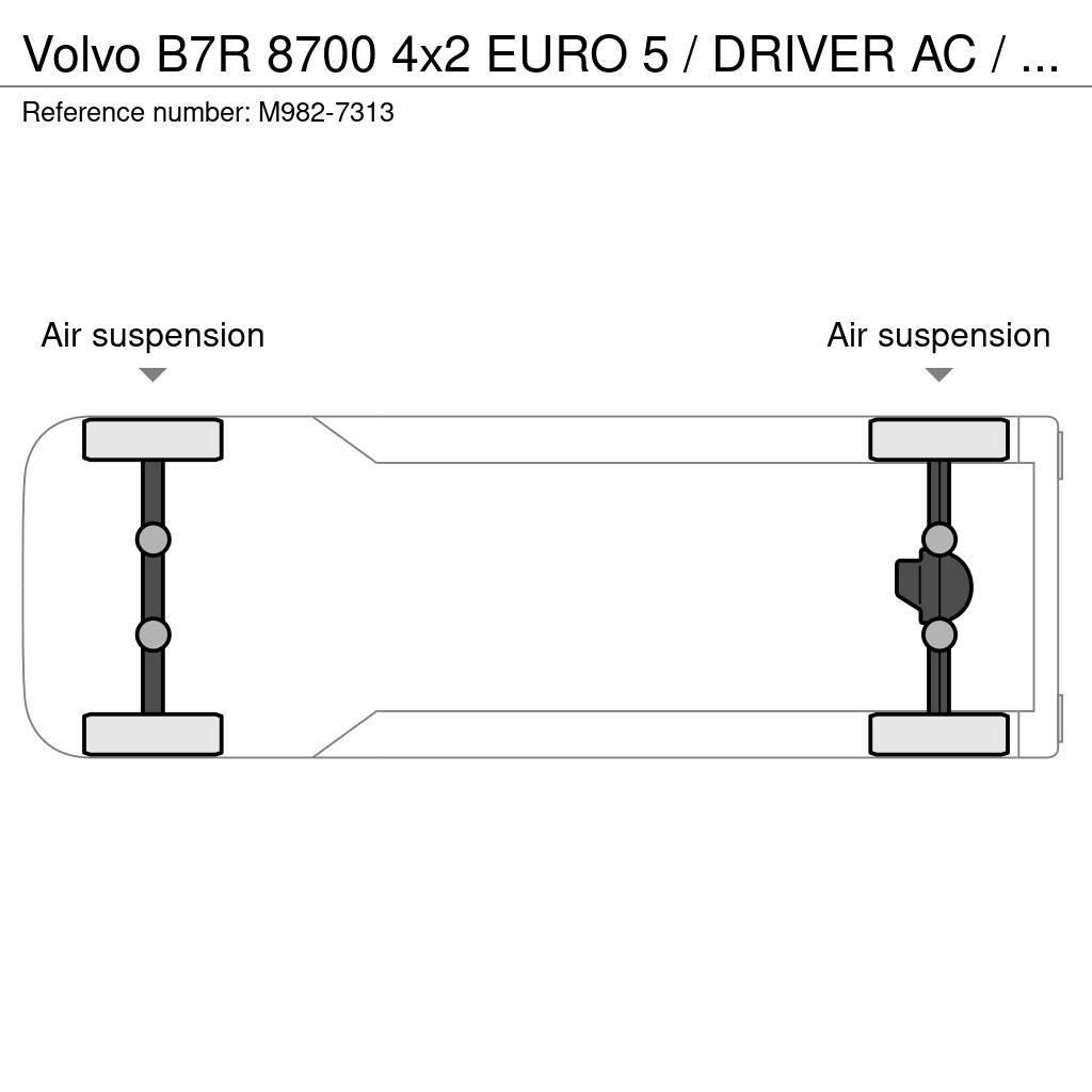 Volvo B7R 8700 4x2 EURO 5 / DRIVER AC / AUXILIARY HEATIN 路線バス