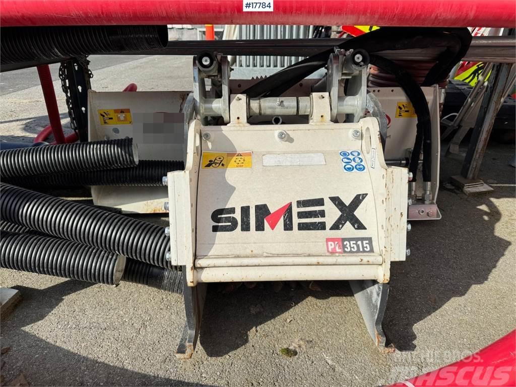 Simex PL3515 Asphalt cutter for wheel loader その他部品
