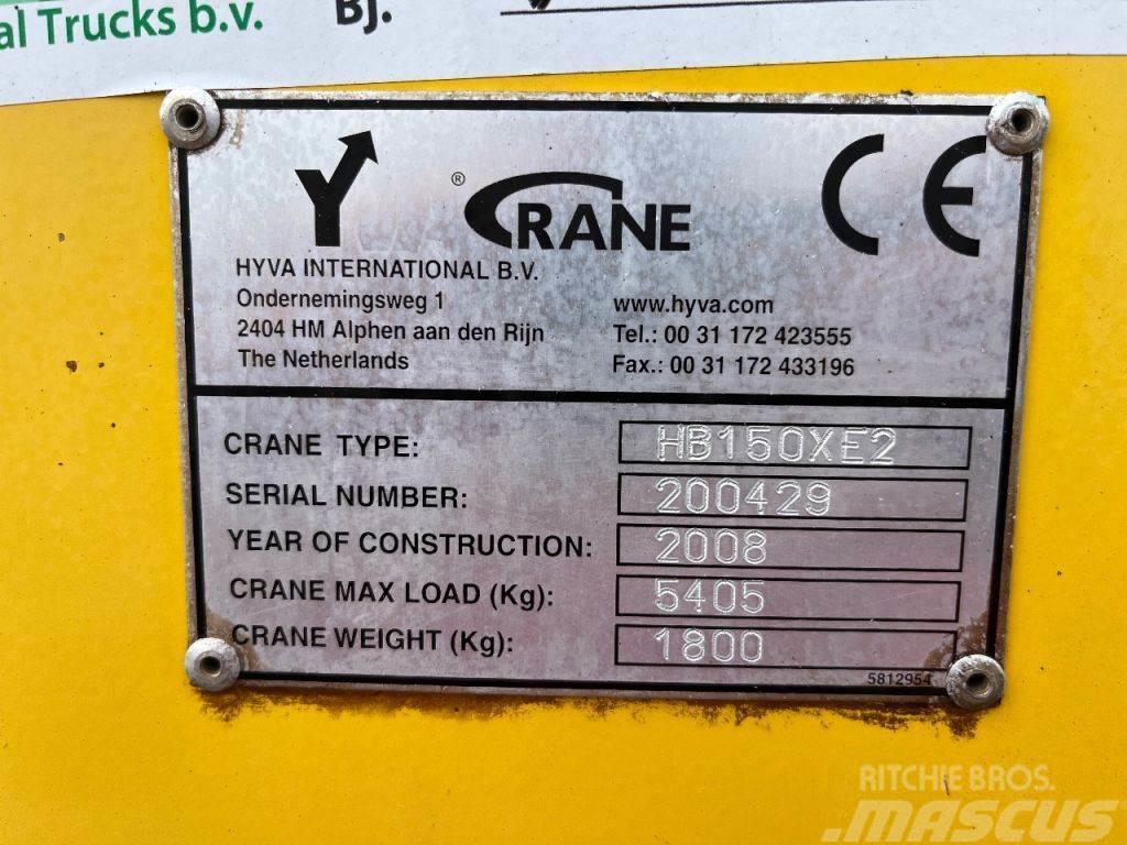Hyva HB150 XE2 Crane / Kraan / Autolaadkraan / Ladekran ローダークレーン
