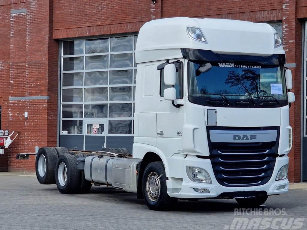 DAF XF 510 SuperSpaceCab 6x2 chassis - Full air - AS T キャブ付きシャーシ