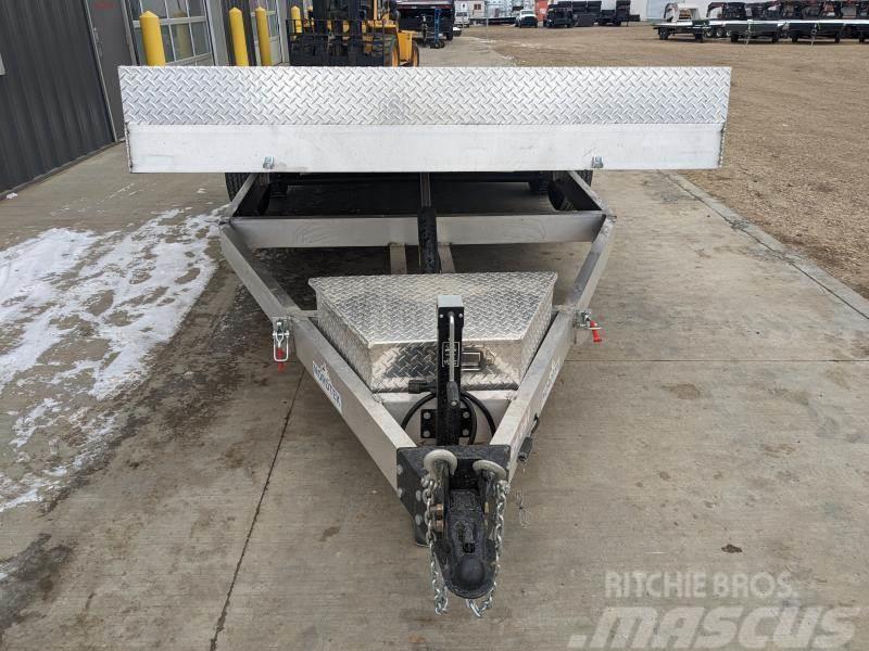  82 x 18' Aluminum Hydraulic Tilt Deck Trailer 82 x 車両運搬用トレーラー
