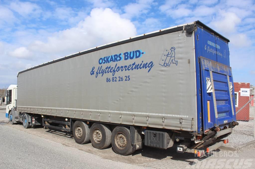 Schmitz Cargobull 3 akslet gardin trailer med lift - skyde/hævetag カーテンサイダー