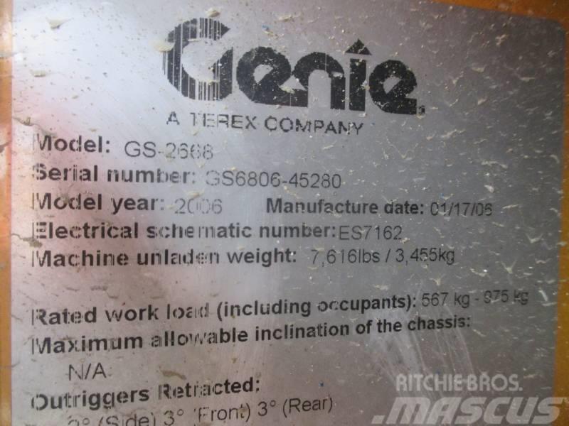 Genie GS 2668 RT シザースリフト