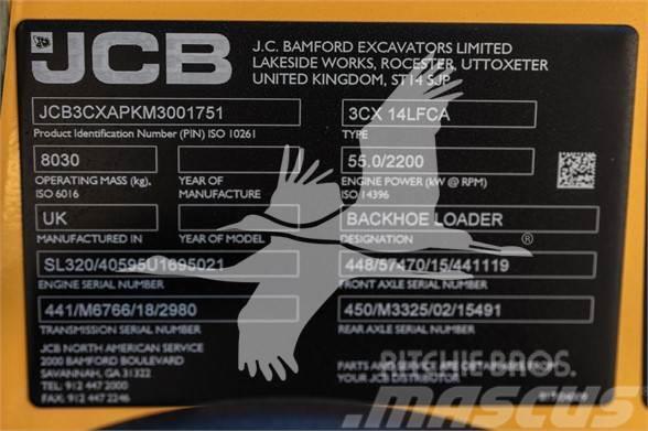 JCB 3CX14 バックホーローダー