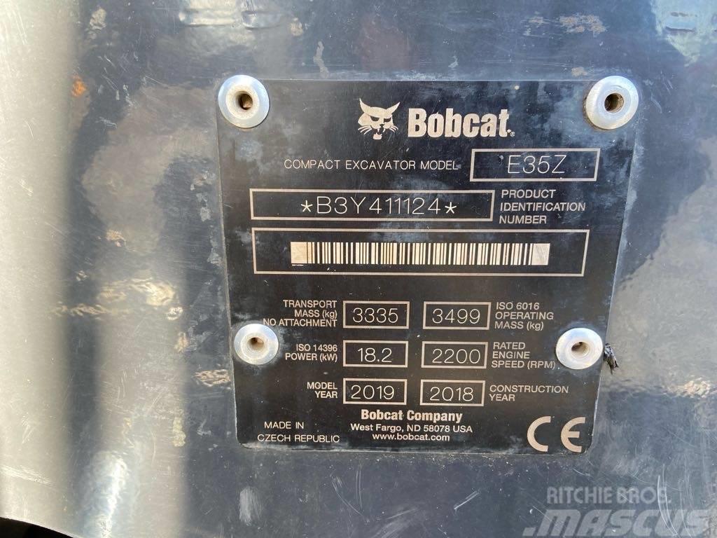 Bobcat E35Z 大型油圧ショベル12t以上（パワーショベル・ユンボ）